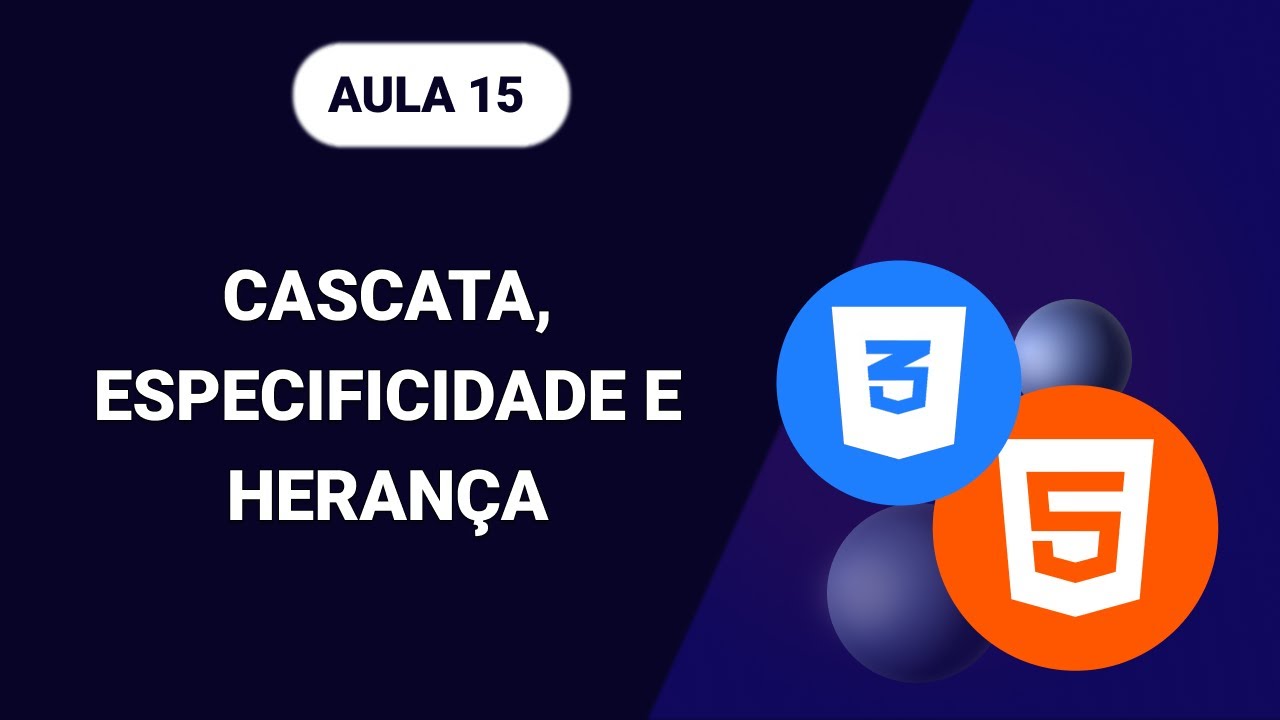 Cascata, Especificidade e Herança em CSS: A Chave para Estilos Eficientes - Aprenda HTML5 & CSS3 #15