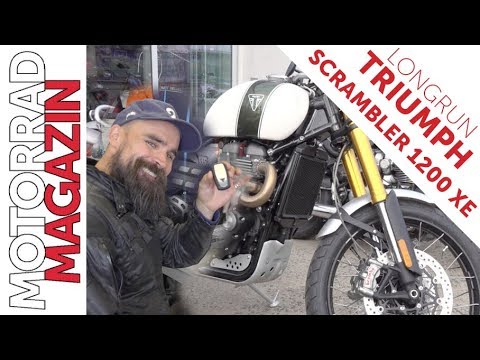 Triumph Scrambler 1200 XE - K.OT brings the endurance tester