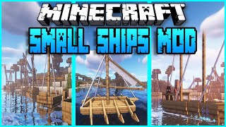 SMALL SHIPS MOD How to Install and settings how to control- Small ships  Mod 1.16.5 mods Forge 2021