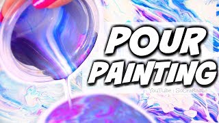DIY POUR PAINTING MAGIC