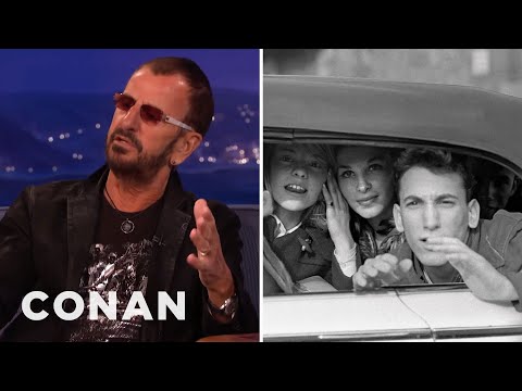 Ringo Starr On His Classic Beatles Era Photographs | CONAN on TBS