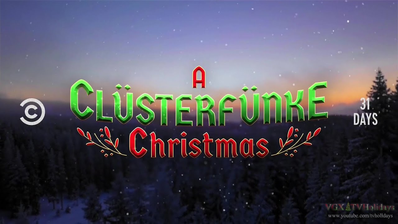 Comedy Central HD US Christmas Advert 2021 #3 🎁 A ClüsterFünke Christmas