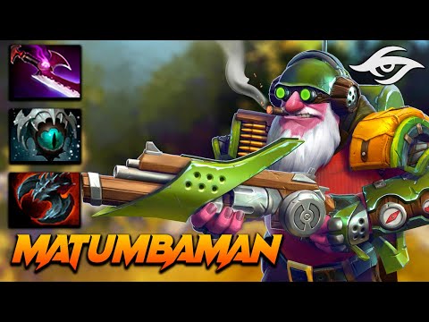 Secret.MATUMBAMAN Sniper - Dota 2 Pro Gameplay [Watch & Learn]
