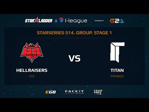 Hellraisers vs Titan - Map 1 - Dust 2 (SL i-League StarSeries XIV)