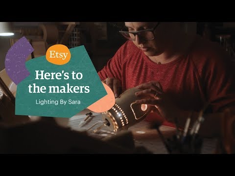 "You don't have to do a lot to a piece of wood to make it beautiful." | Here's to the Makers | Etsy