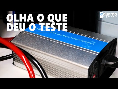 INVERSOR Epever 500W Onda Senoidal: Teste Severo em Bancada