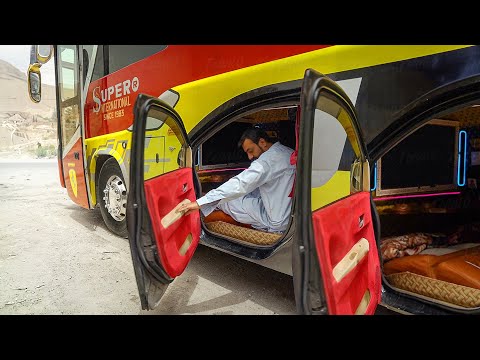 Riding Pakistan’s Massive Triple Decker Bus For The First Time