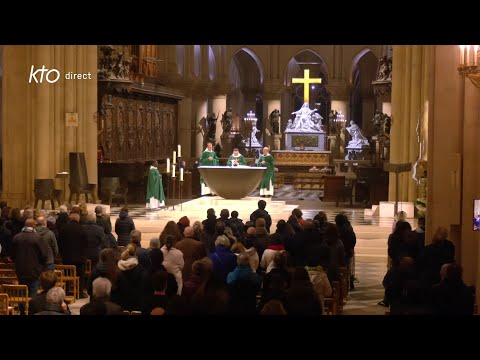 Messe du 20 janvier 2026 à Notre-Dame de Paris