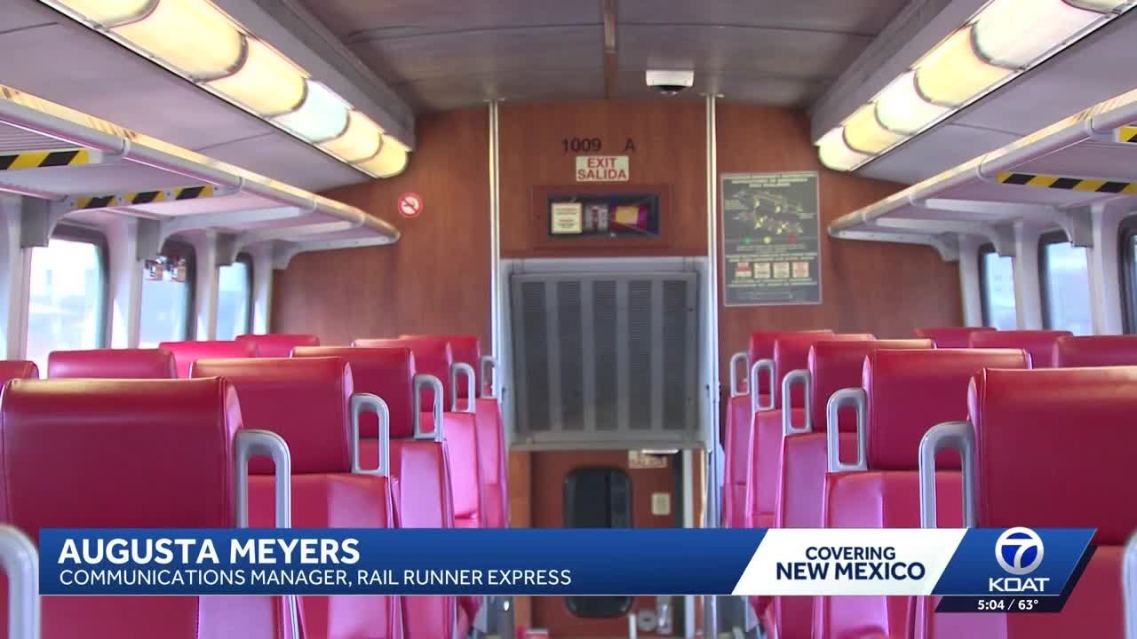 Rail Runner Express train installs security cameras