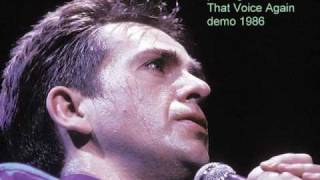 Peter Gabriel - That Voice Again demo 1986