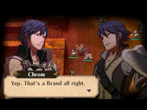 Fire Emblem Awakening - Chrom (Dad) and Inigo Conversation