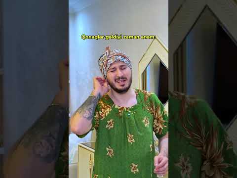 Bu mənzərə kimə tanışdır?😂 Evə qonaq gələn kimi anaların büründüyü o mood🥲😅