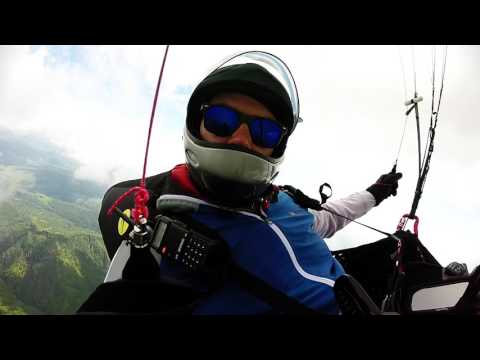 ParaFly Romania - Epic paragliding flight above the clouds