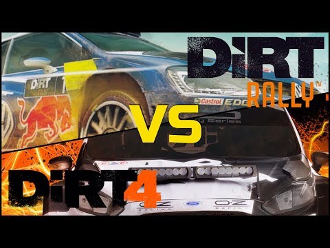 Dirt Rally vs Dirt 4
