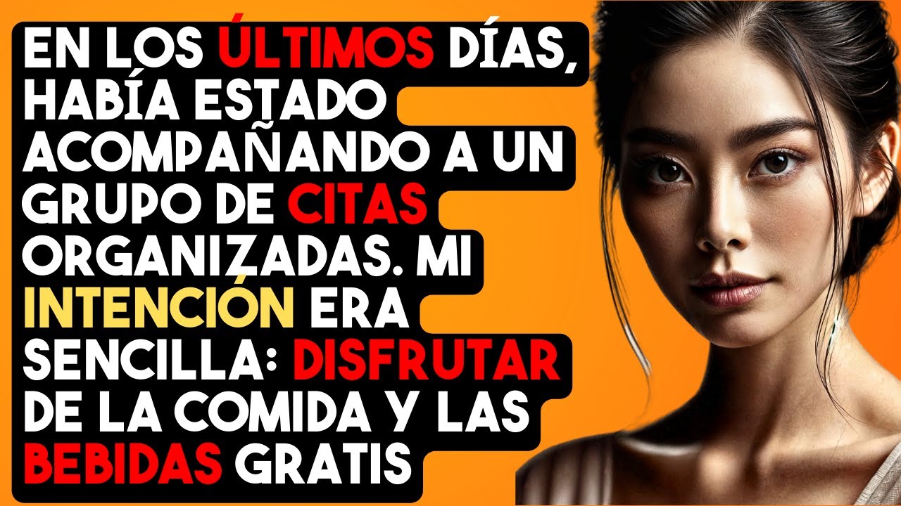 En los últimos días, había estado acompañando a un grupo de citas organizadas. Mi intención era...