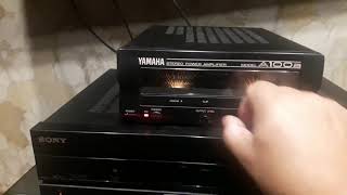 Video thumbnail for Yamaha A100a и Technics SB-6 by Audio Retro