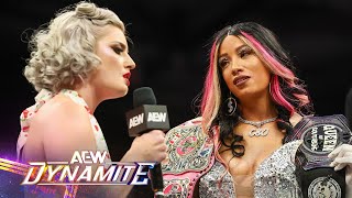 "Timeless" Toni Storm and Mercedes Moné finally meet face to face | AEW Dynamite, 5/28/25