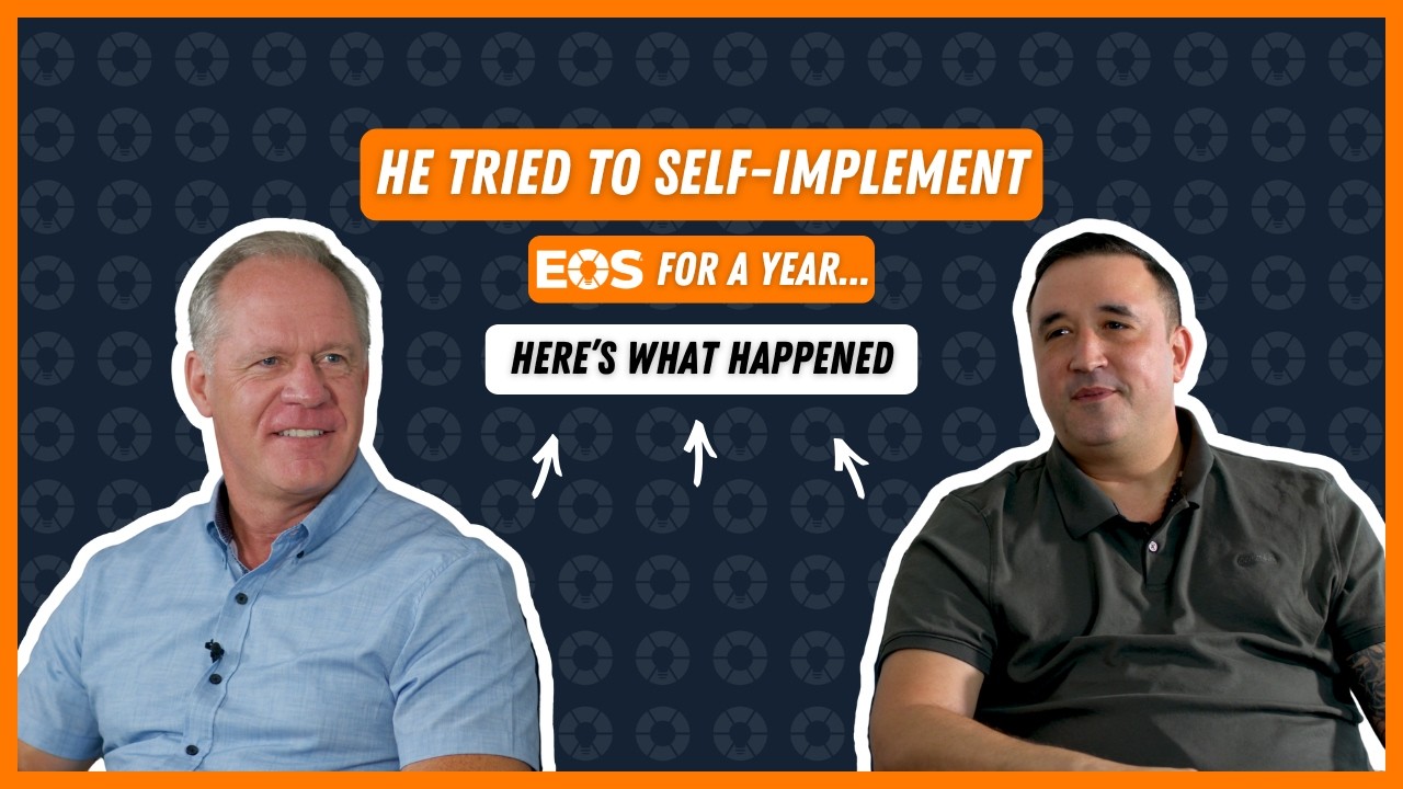 He Tried to Self-Implement EOS® for a Year — Here's What Happened | Client Story with Rich Quiñones 