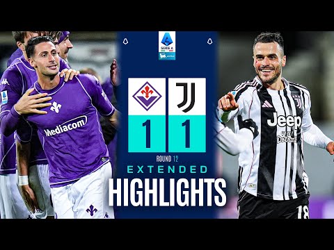 FIORENTINA-JUVENTUS 1-1 | EXTENDED HIGHLIGHTS | SERIE A 2025/26