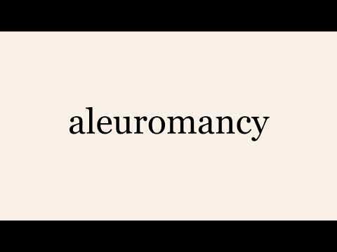 aleuromancy