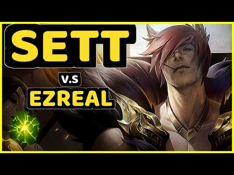 JACTROLL (SETT) vs EZREAL - BOTTOM ADC CHALLENGER GAMEPLAY - EUW