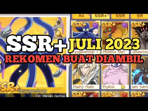 SSR+ JULI 2023 YANG MENURUT GW OKE - ONE PUNCH MAN : The Strongest