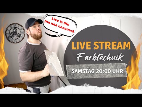 🔴 Live-Verarbeitung | Farbtechnik und dummes Zeug... Wochenende kann beginnen!