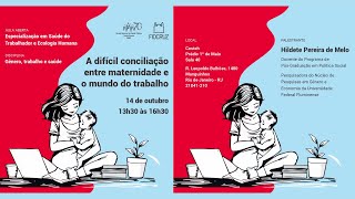 AULA ABERTA | A difícil conciliação entre maternidade e o mundo do trabalho