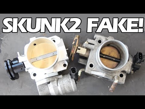 FAKE 'SKUNK2' THROTTLE BODY FOR MX-5 MIATA