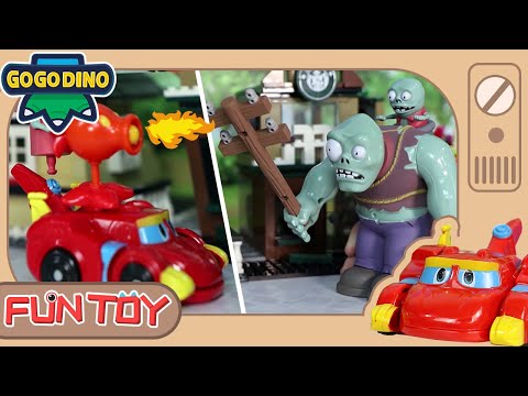 【GOGODINO Toys】03 Dino Explorers VS Zoombies | Dino Toy | Toy Play for Kids | Jurassic | Dinosaur