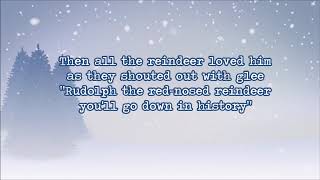Gene Autry - Rudolph the red nosed reindeer (lyrics)