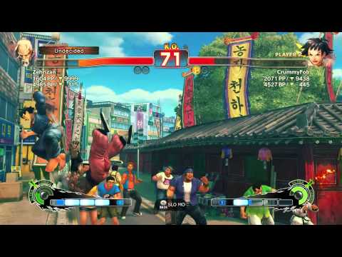 SSF4AE(PC) Zehrizan (gen) vs CrummyFob (makoto) - 15 Second Perfect