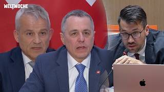 EU-Verträge: Weltwoche-Redaktor David Biner stellt Beat Jans und Ignazio Cassis zur Rede