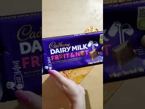 Cadbury Dairy Milk Fruit & Nut || Dairy Milk Smooth silky chocolate || Unwrapping Dairy Milk