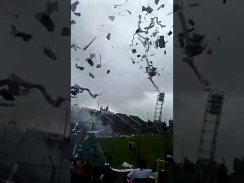 "Recibimiento juventud Antoniana vs zapla" Barra: La Inigualable Nº1 del Norte &bull; Club: Juventud Antoniana