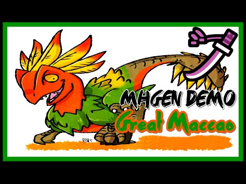 ┌MHX/MHGEN┘ Demo  - Great Maccao [Longsword]