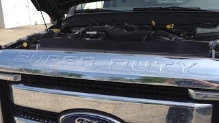 Ford 6.7L Powerstroke Manual DPF Regeneration