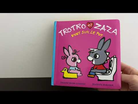 Trotro et Zaza vont sur le pot