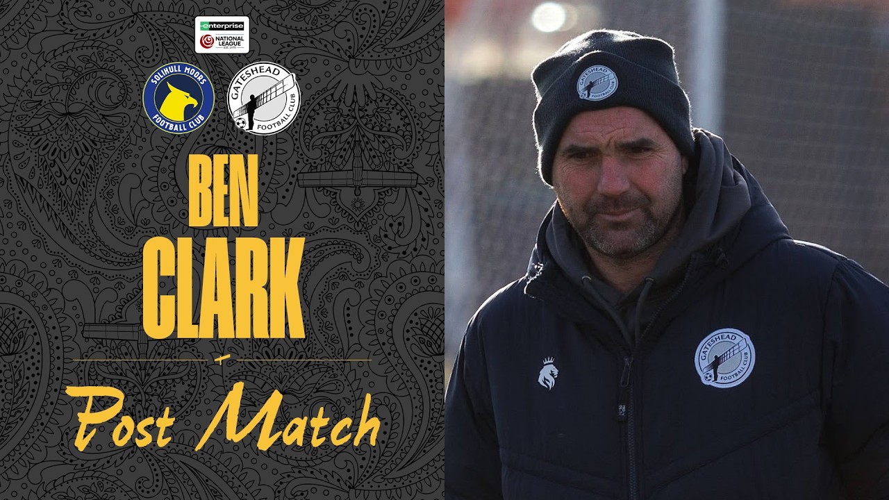 “Winning habit” 😤 | Ben Clark post-Solihull Moors (A) | POST-MATCH