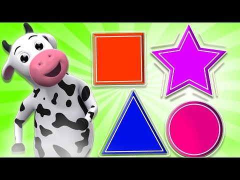 La canzone delle forme | filastrocche in italiano | forme geometriche | Shapes Song in Italian