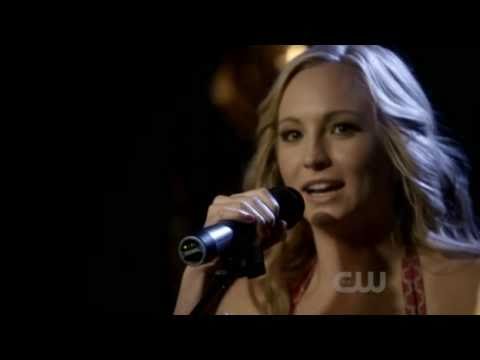 The Vampire Diaries | Season 2 Episode 16 | 2x16 | Caroline Singing Scene | Bangles | Eternal Flame thumnail