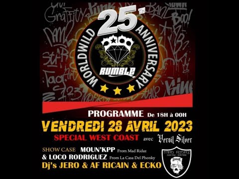 DJ's NERO - AF RICAIN - ECKO - West Coast HIP HOP - DJ Set au Drunken (28/04/2023)