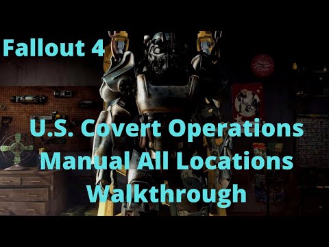 Fallout 4 U.S. Covert Operations Manual All Locations Walkthrough