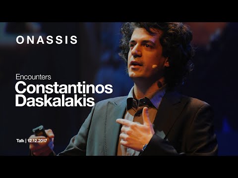 , title : 'Constantinos Daskalakis, the Greek professor from MIT, at Onassis Stegi'