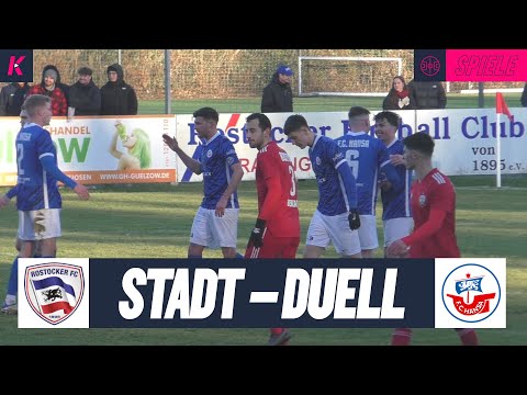 Torfestival im Spitzenspiel der NOFV-Oberliga Nord | Rostocker FC – Hansa Rostock U23