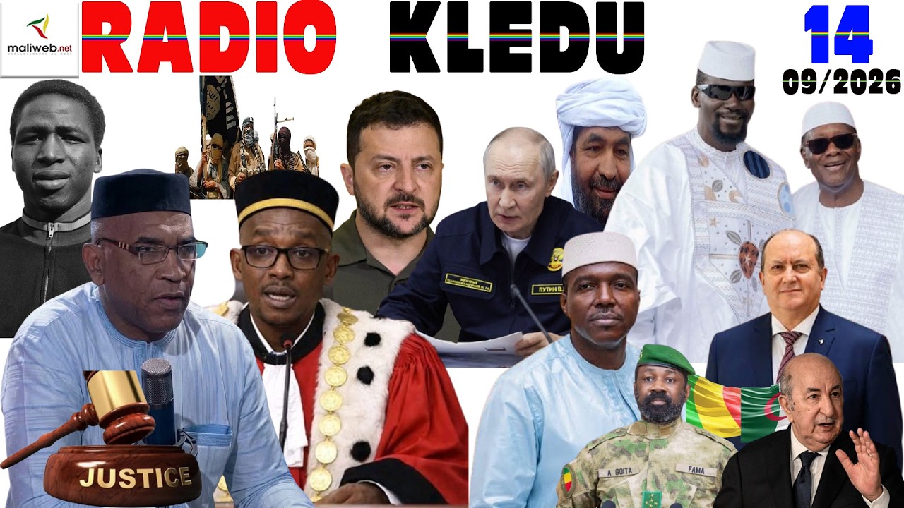 La Revue de Presse de la RADIO KLEDU du 14 Septembre 2026