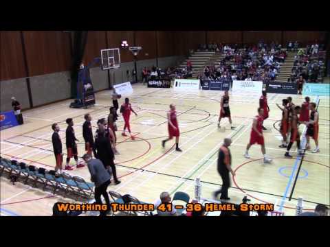 Basketball: Worthing Thunder vs Hemel Storm- National Tropy Match
