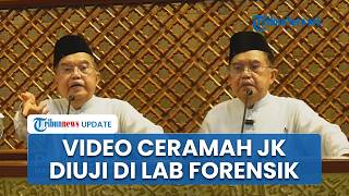 Polisi Usut Pemotongan Video Ceramah JK, Bakal Gelar Uji Forensik untuk Selidiki Keaslian Konten