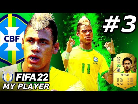 NEYMAR DEBUT FOR BRAZIL!!🔥🇧🇷 - FIFA 22 Neymar Player Career Mode EP3