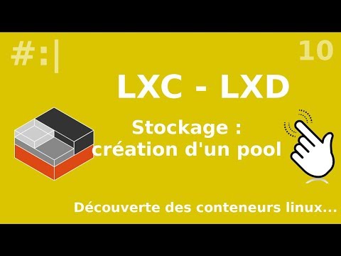 LXC LXD 10 Stockage ajouter un volume